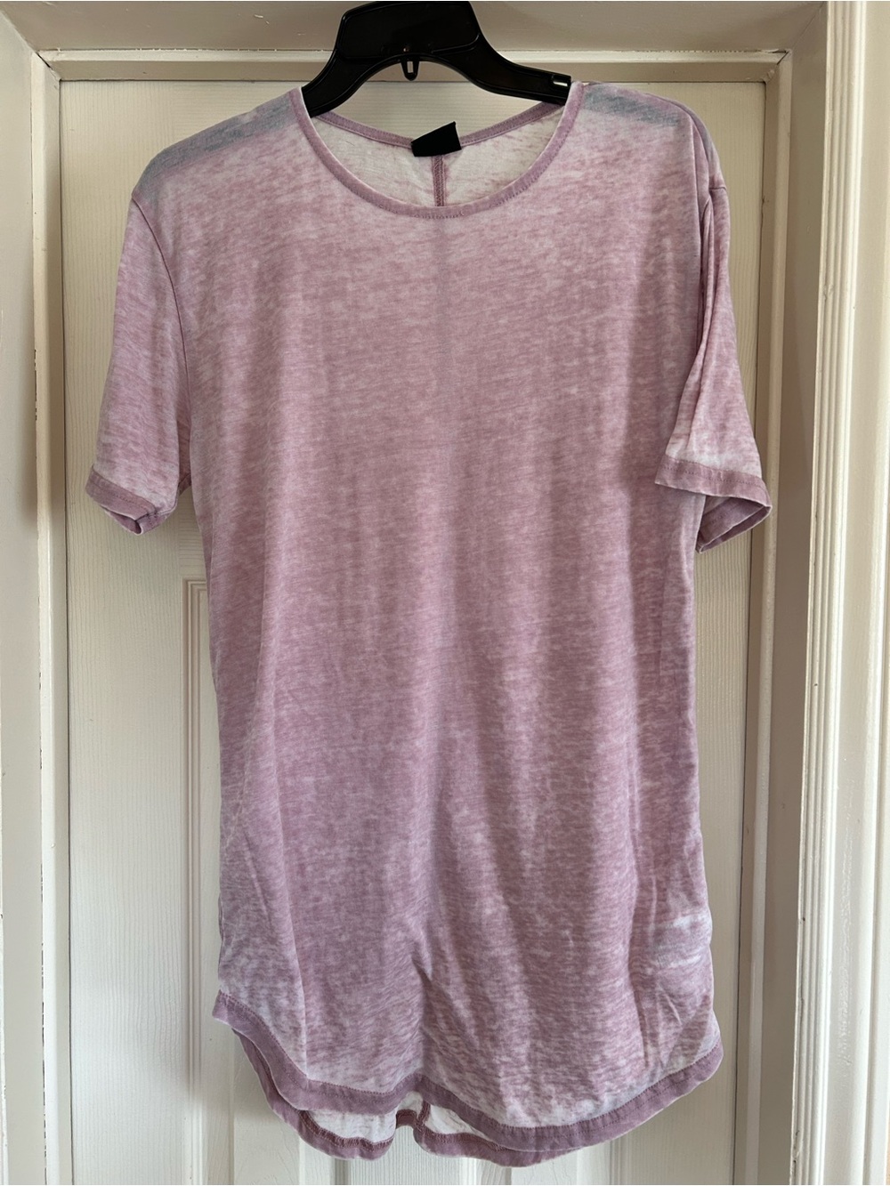 Cotton On - Light Lavender/Pink Short Sleeve Tee / Cover-up